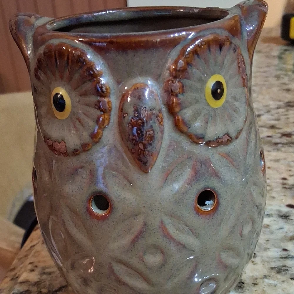 Ceramic Owl Night Light